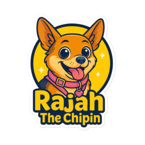 Bubble-free Rajah stickers